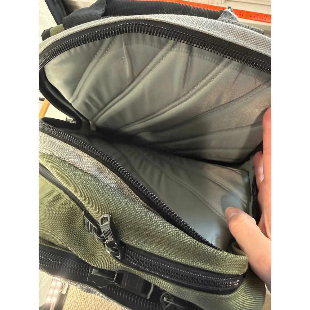 F21 Ful Laptop Backpack Olive Green 17